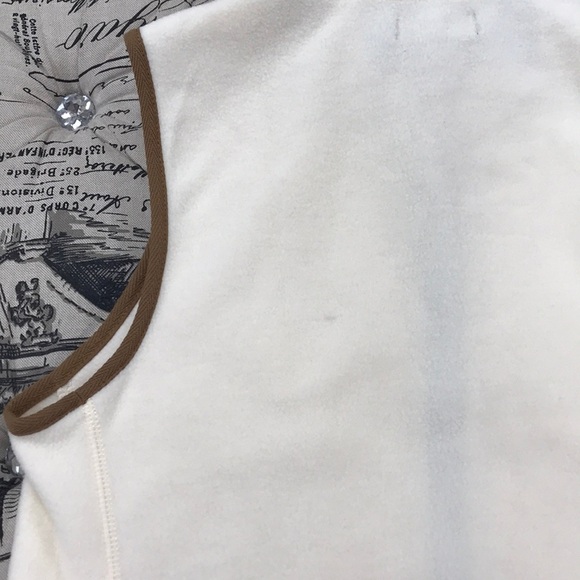 Chaps Faux Shearling Mockneck Vest - Picture 10 of 10